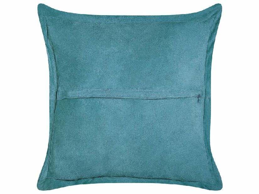Set 2 ukrasna jastuka 43 x 43 cm Zinny (plava)