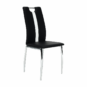 Blagovaonska stolica Scotby (crna + bijela)  