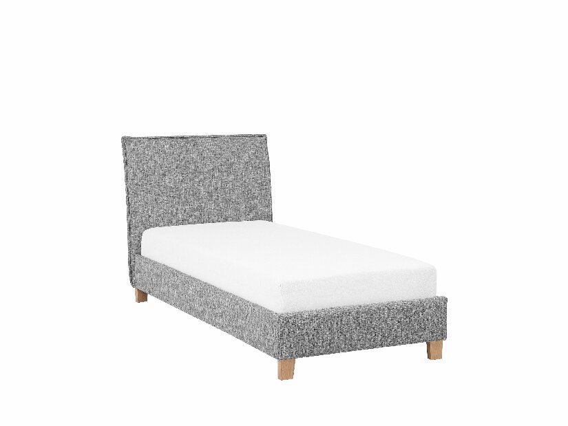 Jednostruki krevet 90 cm SANCHEZ (s podnicom) (siva)