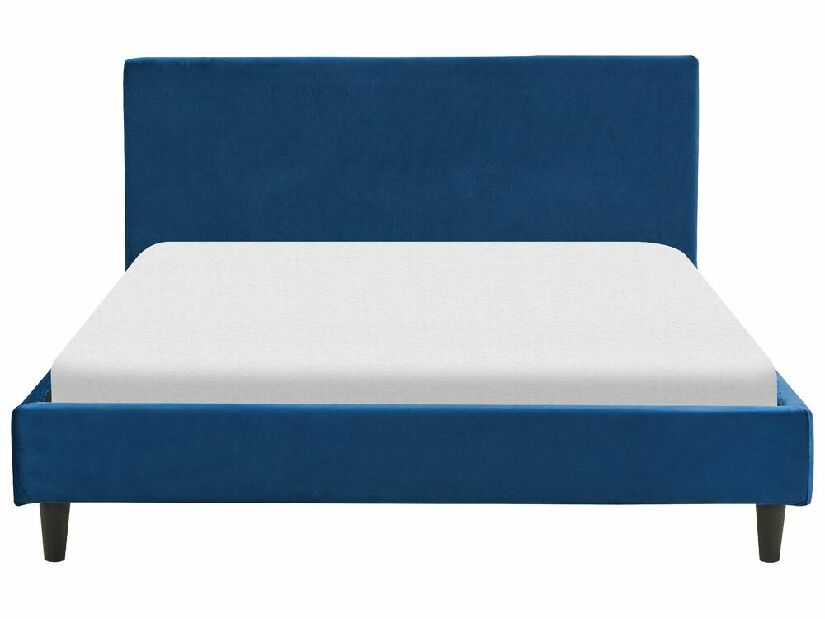 Bračni krevet 140 cm Ferdinand (plava) (s podnicom)