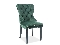 Blagovaonska stolica Aurore Velvet (zelena)