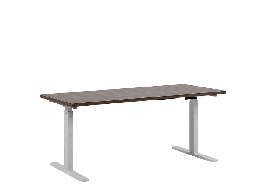 Pisaći stol 180 Upgo II (tamno drvo) (električno podesiv)