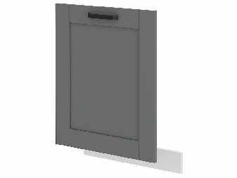 Vrata za ugradbenu perilicu posuđa Lucid ZM 596 x 713 (dustgrey + bijela)