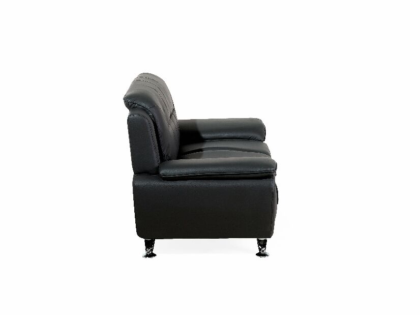 Sofa dvosjed Leyton (crna)