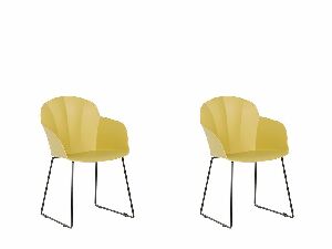 Set 2 kom. blagovaonskih stolica SYVVA (žuta)