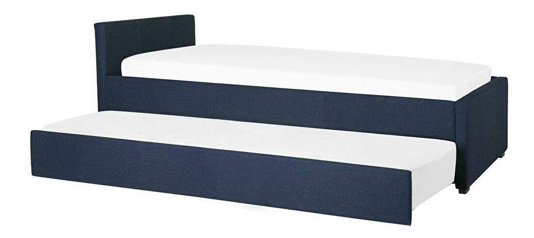 Krevet na razvlačenje 80 cm MERMAID (s podnicom) (plava)