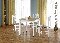 Blagovaonski stol Deedee (hrast sonoma + bijela) (za 4 do 6 osoba)  