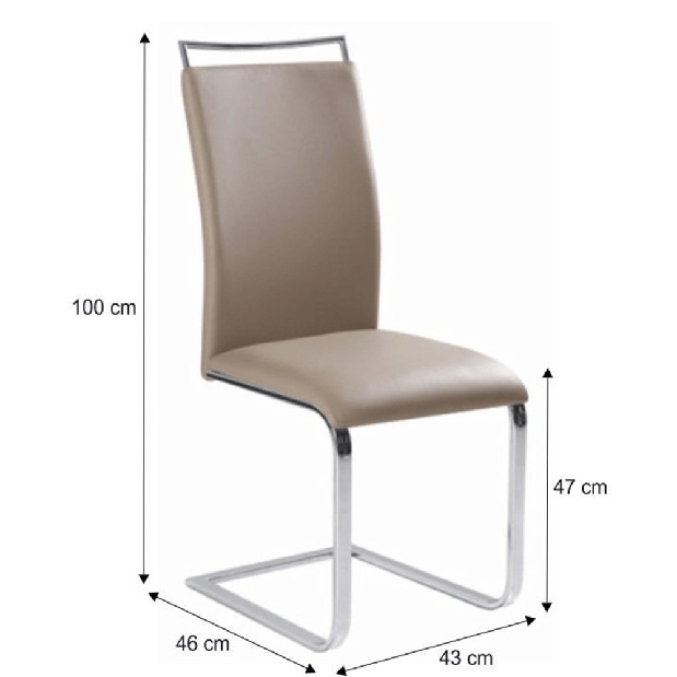 Blagovaonska stolica Berion (svijetlo smeđa)