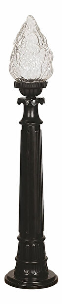 Vanjska podna svjetiljka Willow (crna)