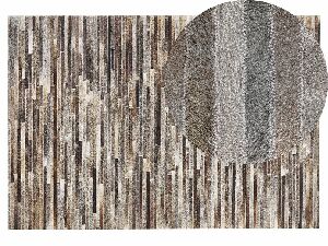 Tepih 140x200 cm TULCA (patchwork smeđa)