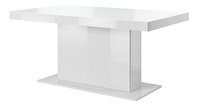 Blagovaonski stol- Tashia Typ 81 (za 6 do 8 osoba) (bijela + visoki bijeli sjaj)
