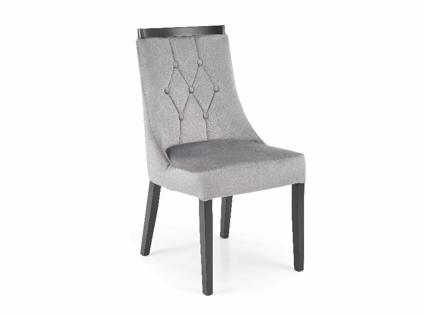 Blagovaonska stolica Rypper (crna + siva)