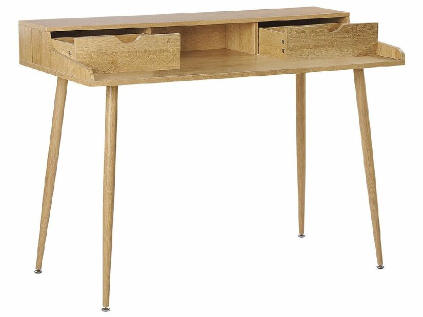Pisaći stol LEENOR (120 x 60 cm) (MDF) (svijetlo drvo)
