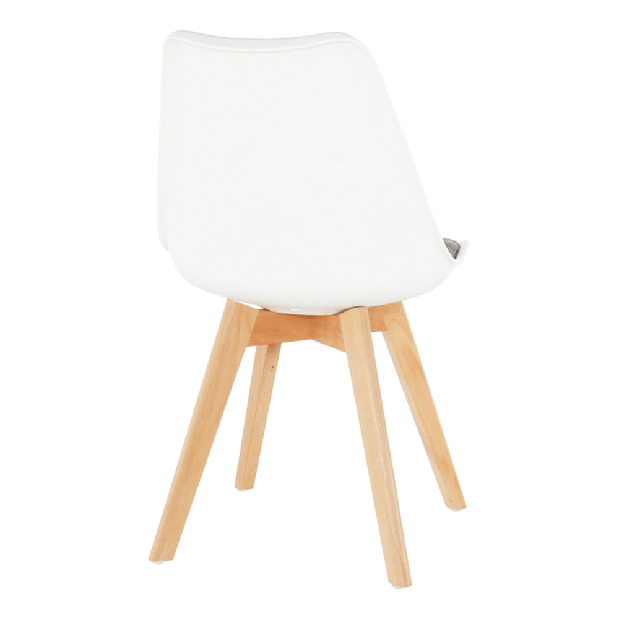 Blagovaonska stolica Damiara (bijela + smeđa)