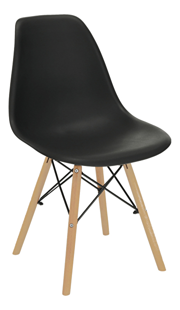 Blagovaonska stolica Cisi 3 (crna)