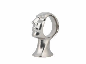 Dekorativna figurica TOULON 24 cm (stakloplastika) (srebrna)
