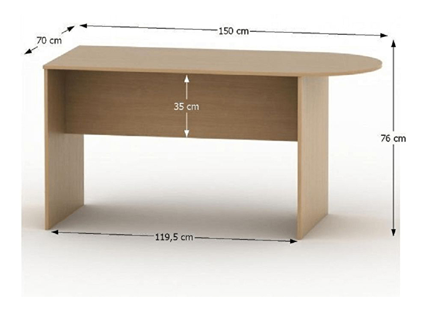 Pisaći stol 150 Asistant 2 022 (bukva)
