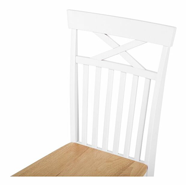 Set blagovaonskih stolica (2 kom.) Houza (bijela)