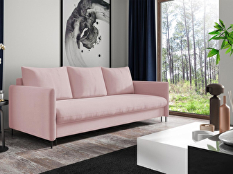 Sofa na razvlačenje Ianna (ružičasta)
