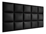 Tapeciran zidni panel Pazara 40x30 cm (ekokoža soft 011 (crna))