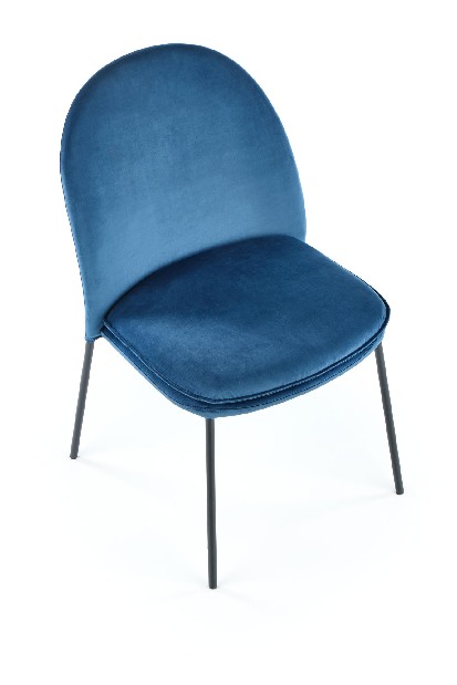 Blagovaonska stolica Kemis (plava + crna)