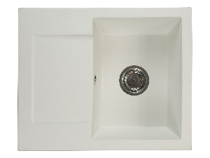 Kuhinjski sudoper Dalgam (bijela) (bez otvora za bateriju) (L)