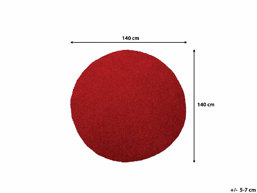 Tepih 140 cm Damte (crvena)