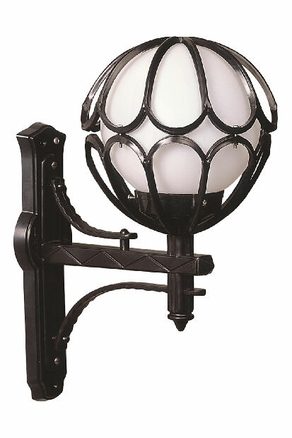Vanjska zidna svjetiljka Starr (crna)