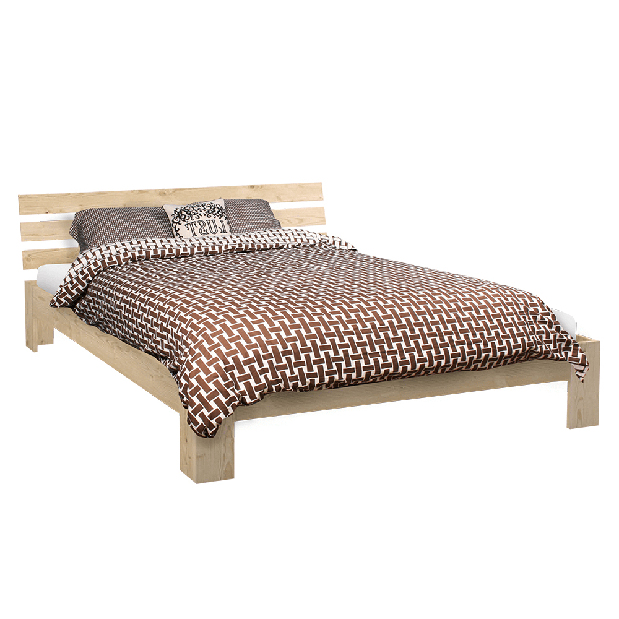 Bračni krevet 160 cm Alpo (s podnicom)