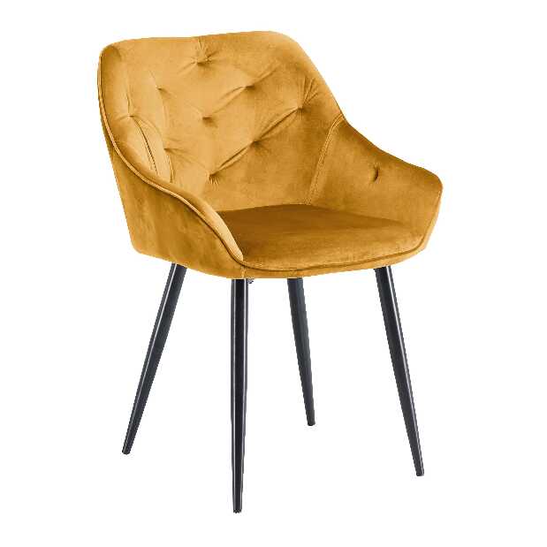 Blagovaonska stolica Krysta (boja senfa + crna)