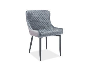 Blagovaonska stolica Casandra (siva + crna)