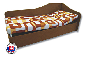 Jednostruki krevet (kauč) 80 cm Abigail (Gusto 11 + smeđa 13) (D)