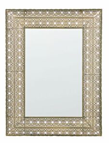 Zidno ogledalo Delta (zlatna)