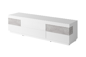 TV stolić- Stacey Typ 40 (beton + bijela)