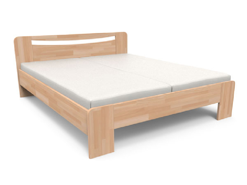 Bračni krevet 220x160 cm Sharyl (masiv)
