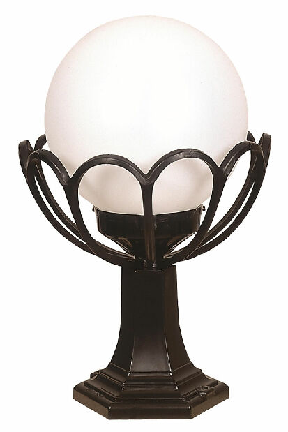Vanjska zidna svjetiljka Aziz (crna + bijela)