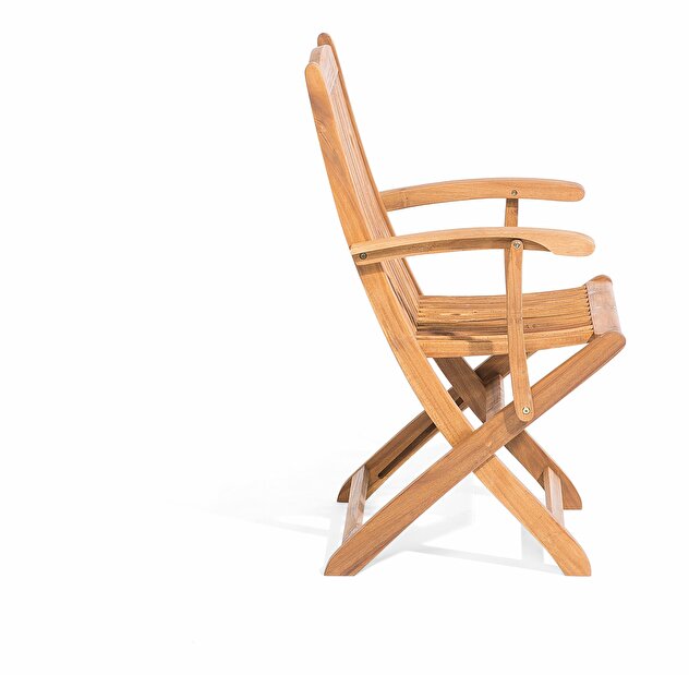 Set stolica 2 kom. Mali (svijetlo drvo) (bez jastučića)
