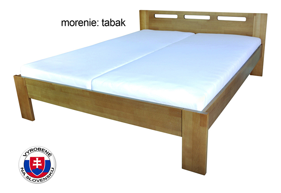 Jednostruki krevet 210x120 cm Neoma (masiv)