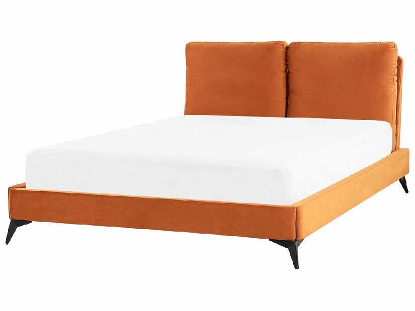 Bračni krevet 140 cm Mellody (narančasta)