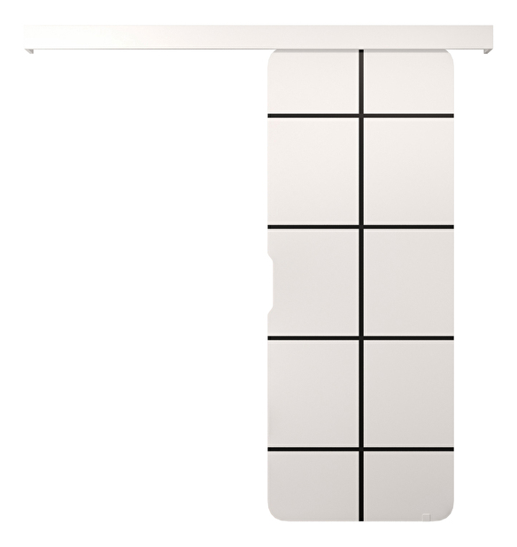 Klizna vrata Oneil III (bijela mat + bijela mat)