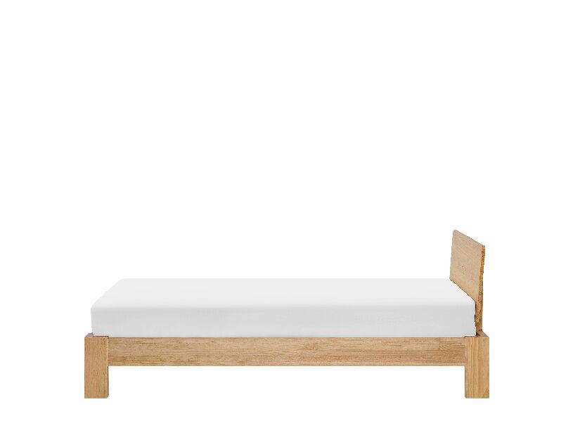 Jednostruki krevet 90 cm ROYAL (s podnicom) (svijetlo drvo)