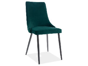 Blagovaonska stolica Polly (zelena + crna)