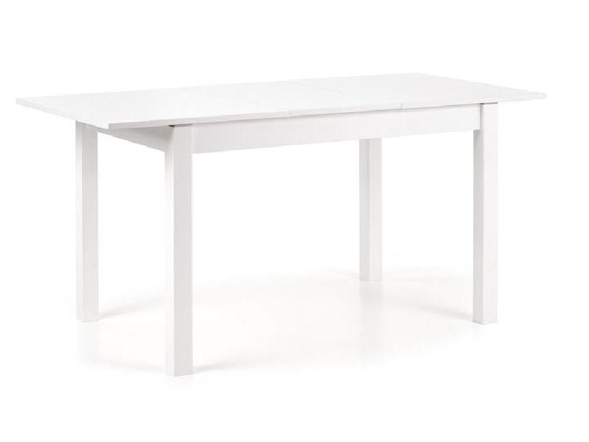 Blagovaonski stol na razvlačenje 118-158 cm Mauric (bijela) (za 4 do 6 osoba)