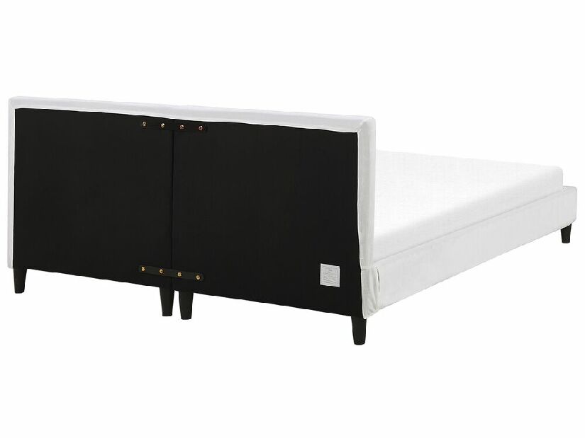 Bračni krevet 180 cm FUTTI (s podnicom) (bijela)