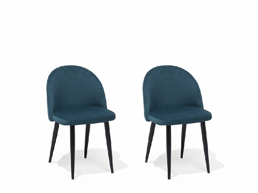 Set blagovaonskih stolica 2 kom. Visla (tamno plava)