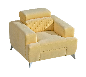 Fotelja Pamala (svijetlo žuta)