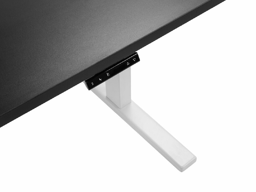 Pisaći stol UPPER II (180 x 80 cm) (MDF) (crna) (električno podesiv)