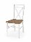 Blagovaonska stolica Delmar 2 (bijela + joha)  