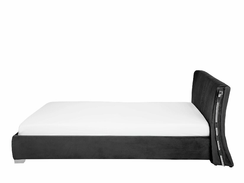 Bračni krevet 180 cm PARNAS (s podnicom) (crna)