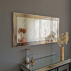 Ogledalo Silvery IV (srebrna)